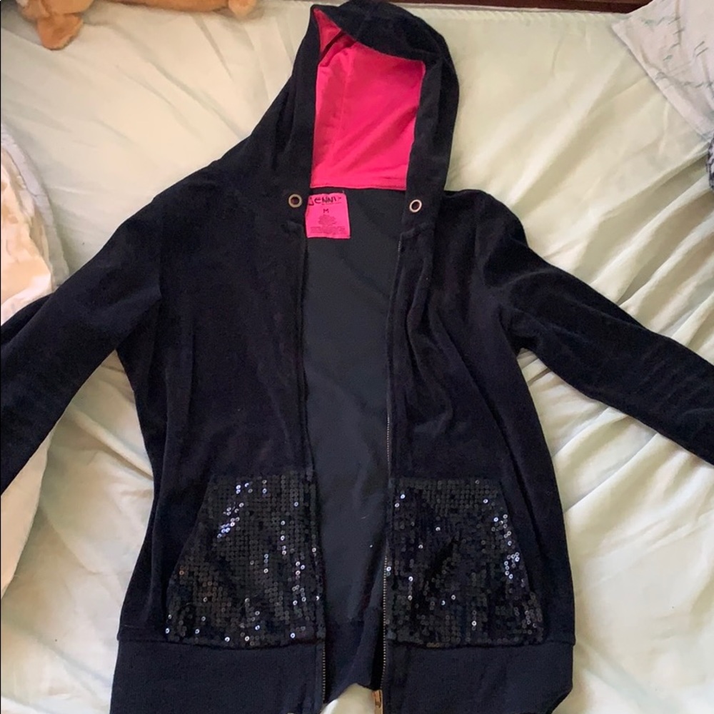 Black hoodie